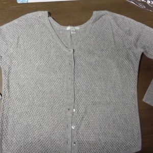 V Neck Reversible Cardigan S/M